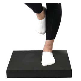 Foam Balance Pad Non Slip Fitness & Balance Training Foam Mat Stability Trainer Pad Cushion for Therapy, Yoga, Dancing Balance Training, Pilates,and Fitness 19.7 x 15.7 x 2.4 inch