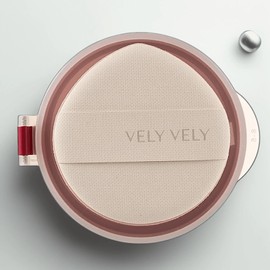Blibli Velybly Layer Fit Cover Cushion No. 21 Light Replacement, 1 piece / 블리블리 레이어 핏 커버 쿠션 21호 라이트 교체품, 1개