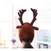 Funny Christmas Hat Headwear Adult Christmas Reindeer Hat Plush Novelty