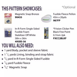 Cut Loose Press Luggage Rider Carry-on Bag Pattern - Cut Loose Press