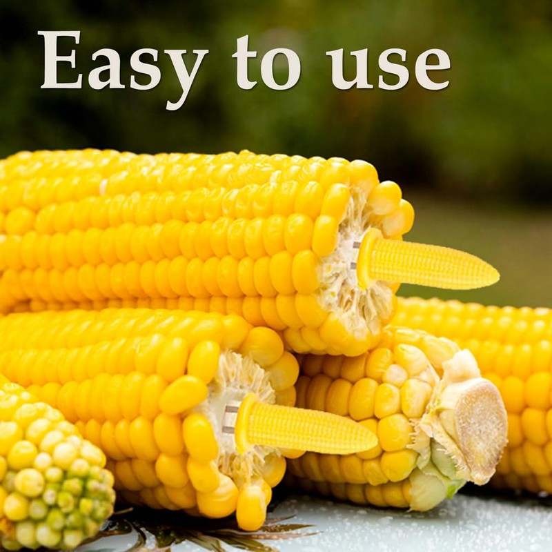 24 Pack Stainless Steel Corn Holders - Corn on the