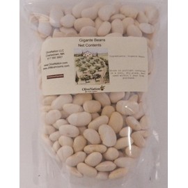 OliveNation Gigante Beans, Dried Greek Giant Bean, Nutritious High Fiber Legume, Non-GMO, Gluten Free, Kosher, Vegan - 8 ounces