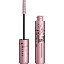 Maybelline Sky High Washable Mascara Makeup, Volumizing Mascara, Buildable, Lengthening Mascara, Defining, Curling, Multiplying, Washable Blackest Black, 0.2 fl. Oz