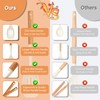 2Pcs Large Silicone Cooking Spoon Set, Nonstick Serving Spoons for