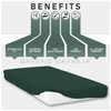 Premium King Size Extra Deep Fitted Sheet Dark Green -
