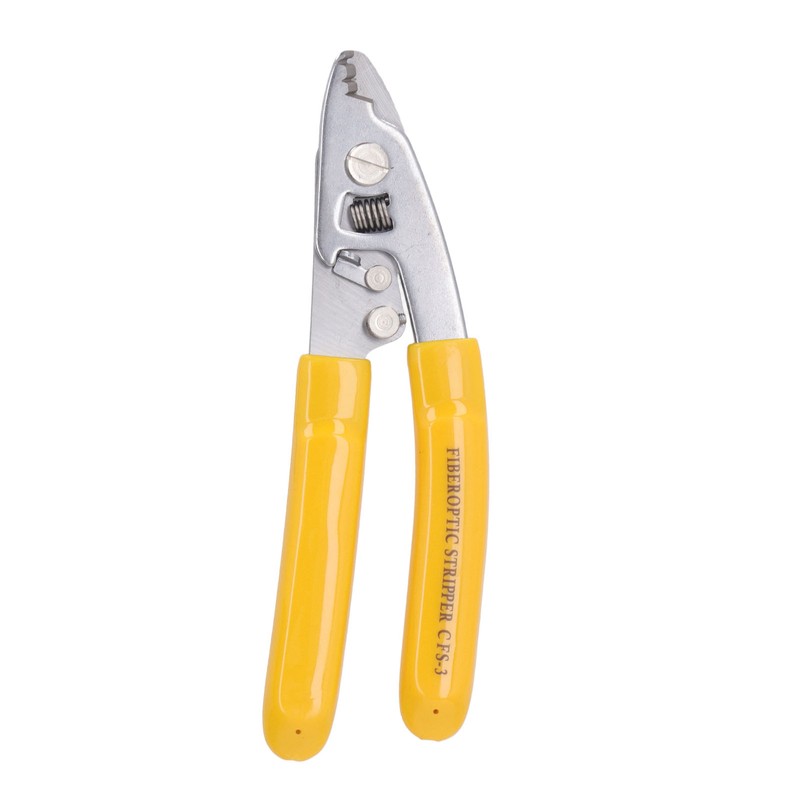 Fiber Optic Stripper Stainless Steel 3 Port Hole Cable Wire