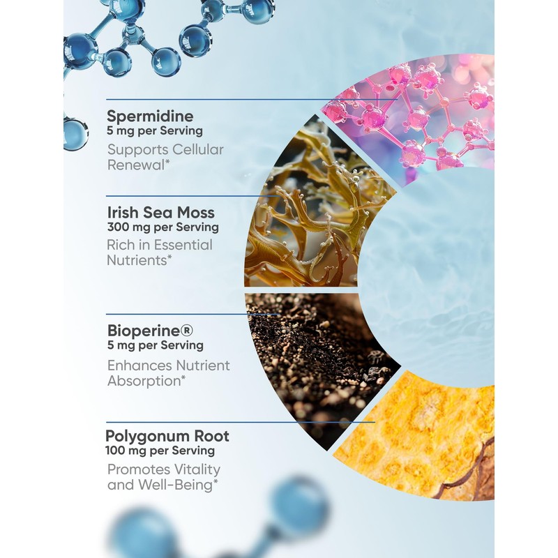 Every Young Unicorn 100% Natural Super Spermidine Supplements for Women