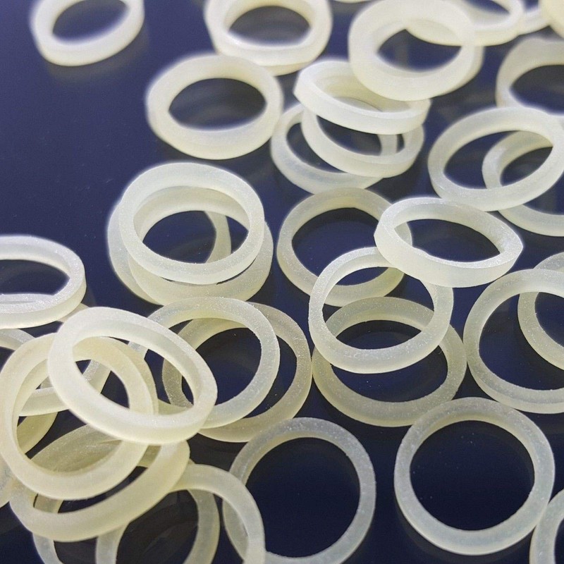 100x Orthodontic Rubber Bands Braces Stretch Elastic Oral Mouth Teeth