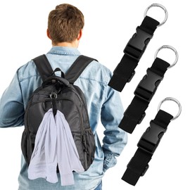 ElevateTech 3 Pcs Add a Bag Luggage Straps Jacket Gripper Anti-Theft Luggage Strap Adjustable Suitcase Belt Straps for Carrying Your Extra Bags Travel Accessories for Connecting Your Baggage Jackets