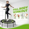 ONETWOFIT Foldable Rebounder Trampoline for Adults, 40/42/45” Mini Fitness Trampoline