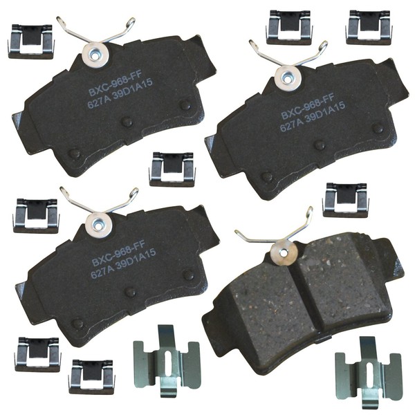 Bendix Bendix Premium SBC627A Ceramic Rear Brake Pads for Ford