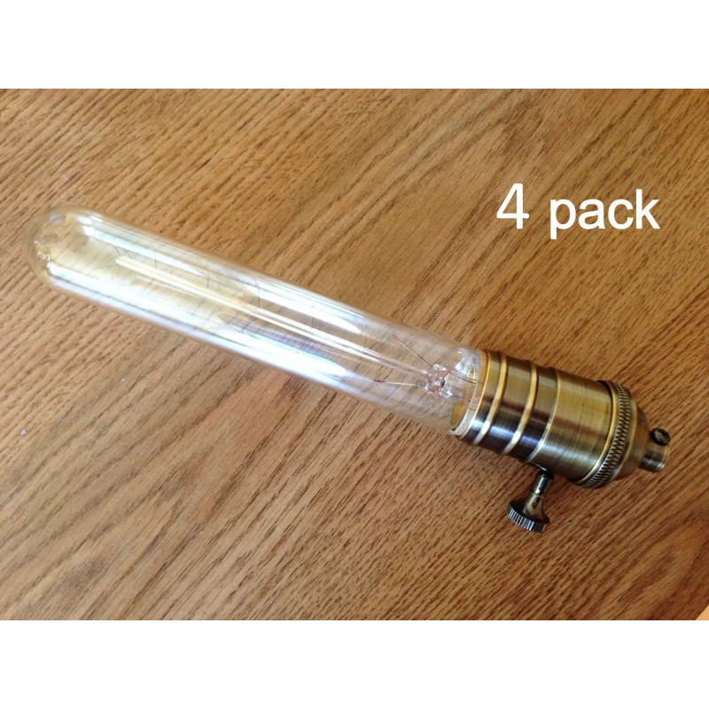 Unbranded 4X Vintage Style Edison 40W Light Bulb E27 Base