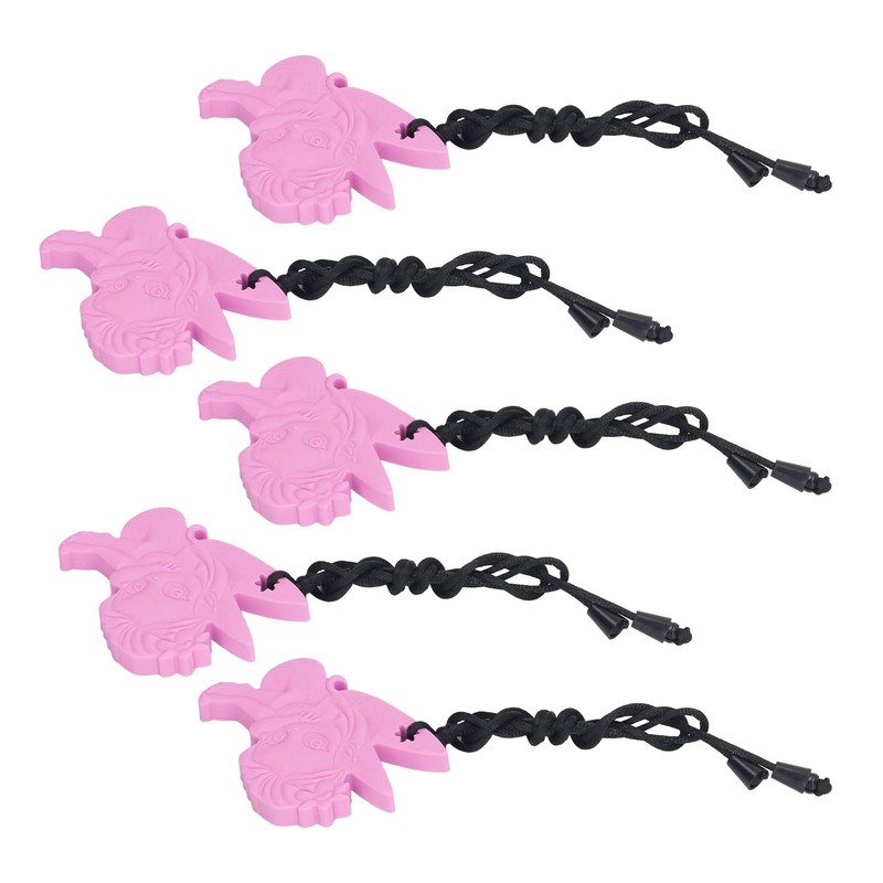 5Pcs Chew Necklace Food Grade Silicone Chewing Pendant for Toddlers