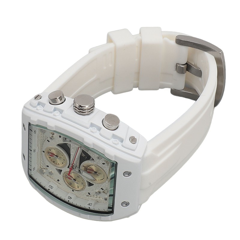 Multifunctional Men Sport Watch 30m Waterproof Rubber Strap Fashionable Digital