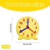 PMTFUMY 1 PC 24 - Hour Teaching Clock for Children