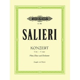 Salieri: Concerto in C for Flute, Oboe and Orchestra (EP5891) (Edition Peters)
