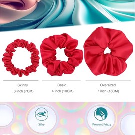 12 coleteros de seda satinada de primera calidad para mujeres y niñas, pulseras, coleteros, bandas elásticas para el pelo, accesorios para moños (12 u