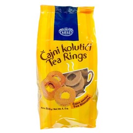 Croatian Tea Rings (Cajni Kolutici) 500g Packages by Kras