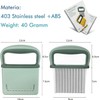 Générique Potato Slicer Wavy Blade Green French Fries Vegetables Dishwasher