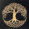 Celtic Tree of Life Wooden Home Decor - 8 x