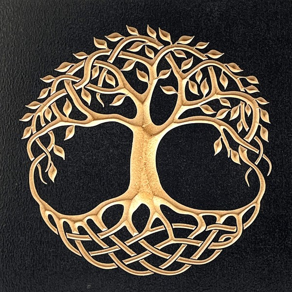 Celtic Tree of Life Wooden Home Decor - 8 x