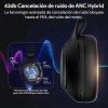 Qcy H3 Anc Audífonos Inalámbricos Gamer Diadema Hi-res Bk Color