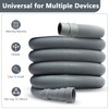 Storystore Washing Machine Drain Hose 1m, Universal Drain Hose Extension