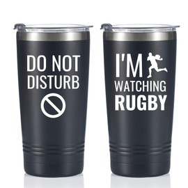 Onebttl Rugby Gifts for Rugby Lovers, 20 oz Travel Insulated Tumbler, Perfect for Christmas, Birthday, Thanksgiving, Gifts Box Included