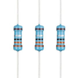 EDGELEC 100pcs 3.3 ohm Resistor 1/2w (0.5Watt) ±1% Tolerance Metal Film Fixed Resistor, Multiple Values of Resistance Optional