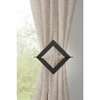 GARDINIA Decorative clip Uranus with rod, curtain tiebacks for decorating/gathering