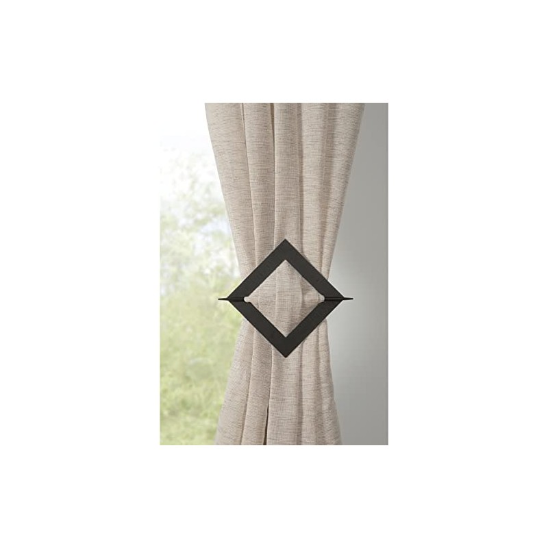 GARDINIA Decorative clip Uranus with rod, curtain tiebacks for decorating/gathering
