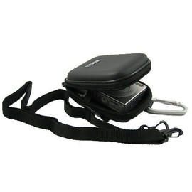 Ex-Pro® Silver Hard Clam Shock proof Digital Camera Case Bag CR269I for Casio Exilim EX-FC100, EX-FS10, EX-G1, EX-H15,EX-S5, EX-S6, EX-S7, EX-S10, EX-S10, EX-S12, EX-S100, EX-S200, EX-S500, EX-S600, EX-S600D, EX-S770, EX-S800, EX-S880, EX-TS1, EX-V7, EX-
