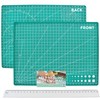 SOL 30pk Self-Healing A4 Cutting Mat and 30cm Ruler -