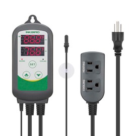 Inkbird WiFi ITC-308 Digital Temperature Controller Aquarium Thermostat for Aquarium Heater and Cooler, with Waterproof Sensor.