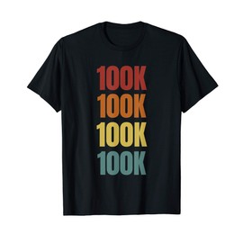 Ultra Marathon Runner Gift Retro Running 100K Endurance Run T-Shirt