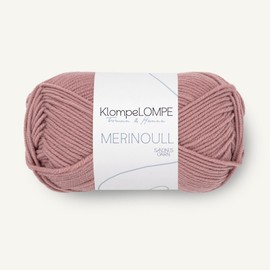 Sandnes Garn KlompeLOMPE Merinoull Col. 4032 Powder Pink Approx. 105 m 50 g