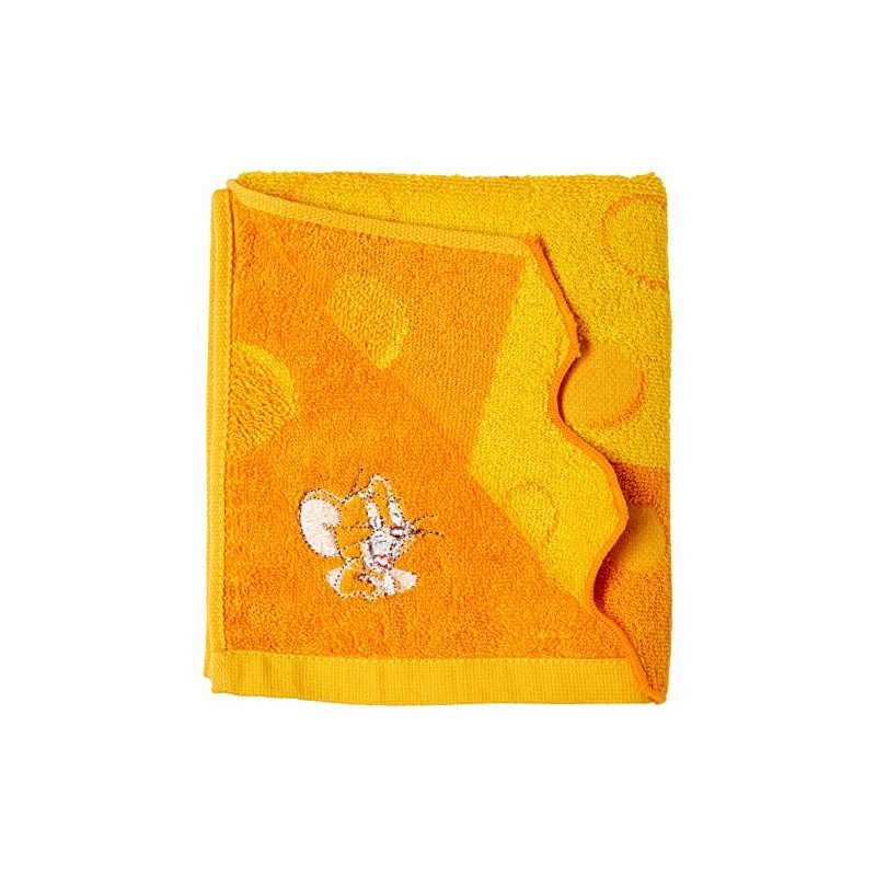 Marushin 4105017000 Face Towel, Tom & Jerry, Yammy Cheese, Cotton,