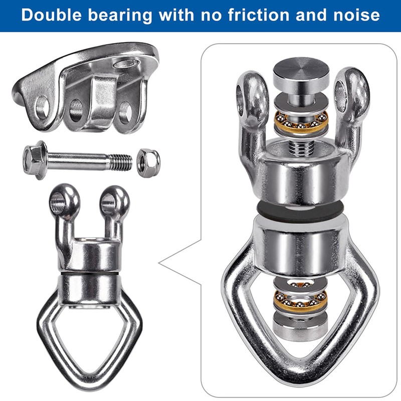 Swing Hanger Ceiling Mount with Double Bearing Hanging Chair Hanger