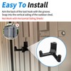 Dfnidy Tool Hooks Compatible with Lifetime Storage Shed Accessories, Black