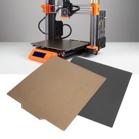 Cr-6 Se Flexible Pei Sheet, Double Side Textured Pei Sheet, 255x245MM Spring Steel Plate Matte Texture Soft Magnetic Rubber Base for CR 6 SE Printer