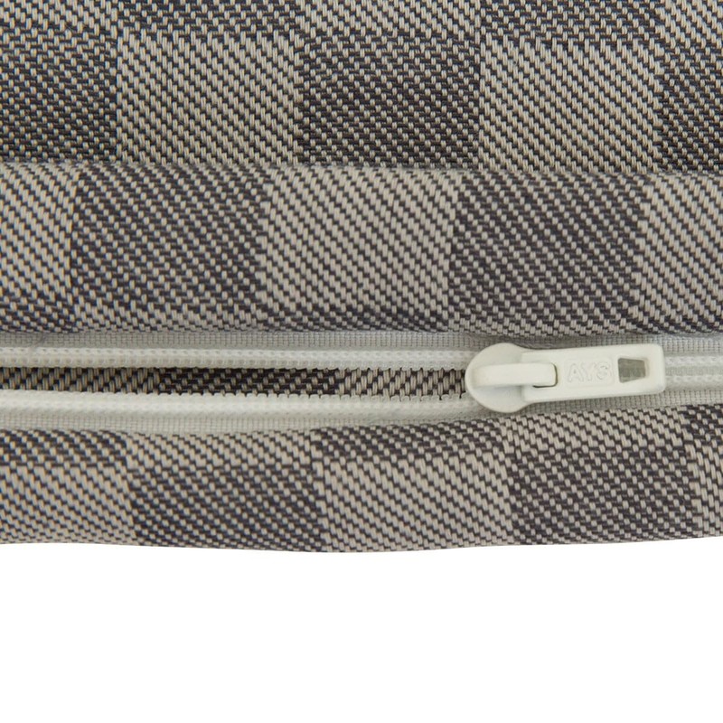 NITORI 7806653 Floor Cushion Cover, Zabuton Cover, SQ 001, Gray