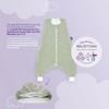 TRÄUMELAND Baby Sleeping Bag with Feet 0.5 TOG Moon Gray,