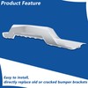 WFLNHB Chrome Front Bumper Skid Plate Replacement for Silverado 1500