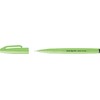 Pentel SES15C-FKX Brush Sign Pen Neon Green Fibre Tip Brush