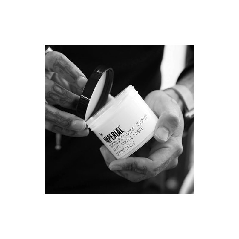 Imperial Barber Grade Products Matte Pomade Paste 4 Oz.