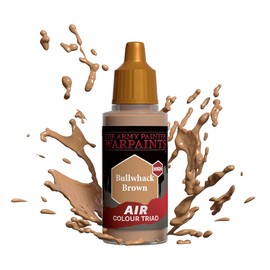 The Army Painter Warpaints Air Bullwhack Brown - Non-Toxic Water Based Airbrush paint – acrylic paint and primer for Tabletop Roleplaying, Boardgames, and Wargames Miniature Model Painting
