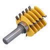1/2in Shank Router Bit Finger Joint Woodworking Alloy Blade Chisel