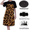 ENSIANTH Cheetah Print Aprons Leopard Aprons for Women Cooking Kitchen