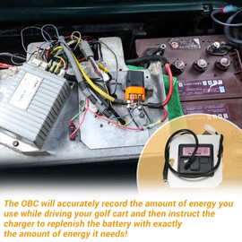CLUBRALLY Golf Cart On Board Computer, Club Car OBC Fit for 2004-2015 Club Car Precedent 48V Electric Golf Cart, OEM#102511001, 102586301, 103403201