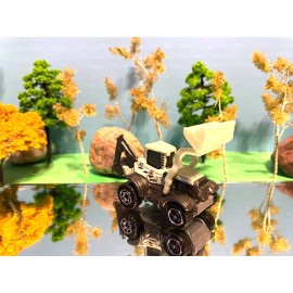 Matchbox National Parks, HP1000, Loader Backhoe, U.S. 176, Unit# 22, Forestry Division